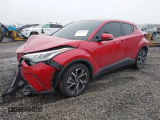 2021 Toyota C-HR LE with VIN JTNKHMBX1M1104530, listed as a IAAI auction lot 41324350 with 53,112 mi miles. Bid and sale history available at carsss.com. Image 17.