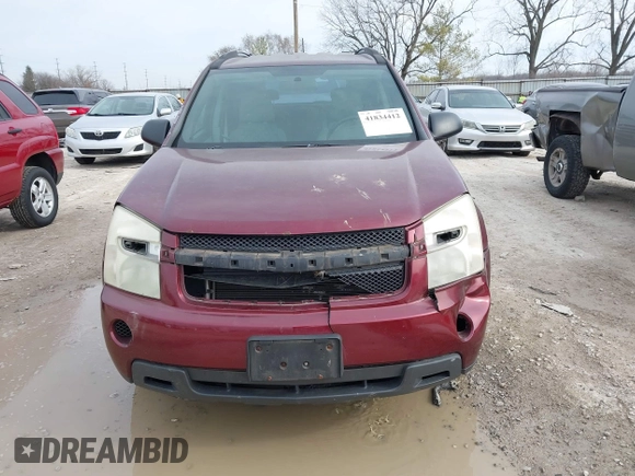 2007 Chevrolet Equinox LS with VIN 2CNDL13F576013693, listed as a IAAI auction lot 41834412 with 204,636 mi miles. Bid and sale history available at carsss.com. Image 12.