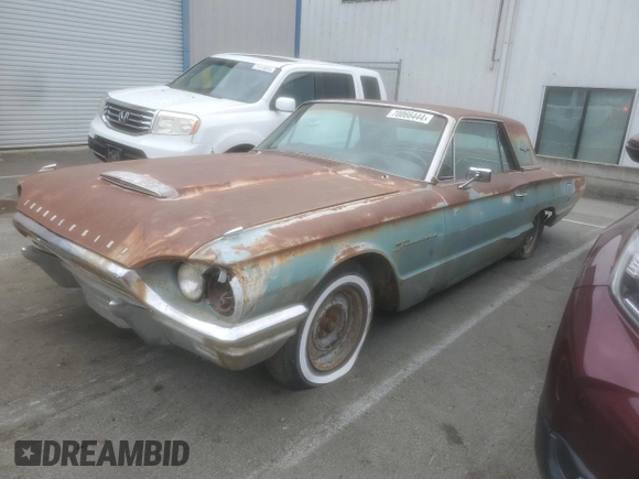 1964 Ford Thunderbird with VIN 4Y83Z105313, listed as a Copart auction lot 70066444 with 22,549 mi miles and Clean Title. Bid and sale history available at DreamBid. Image 1.