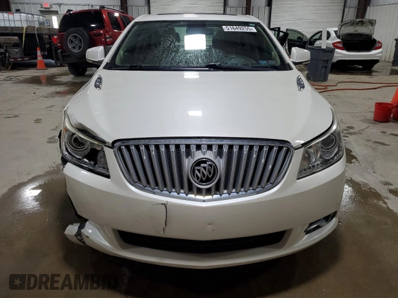 2012 Buick LaCrosse Touring with VIN 1G4GJ5E3XCF137276, listed as a Copart auction lot 51649255 with 102,265 mi miles and Salvage title. Bid and sale history available at DreamBid. Image 5.