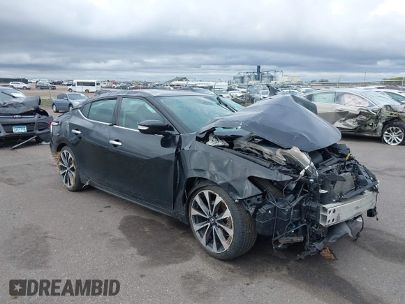 2016 Nissan Maxima SR z VIN 1N4AA6AP9GC386237, wystawiony jako IAAI lot #42166280 z przebiegiem 130 091 mil mil oraz . Historia ofert i sprzedaży dostępna na DreamBid. Obrazek 1.