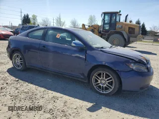 2006 Scion tC with VIN JTKDE177560125136, listed as a Copart auction lot 53183625 with 2,433,012 mi miles and Clean Title. Bid and sale history available at carsss.com. Image 4.