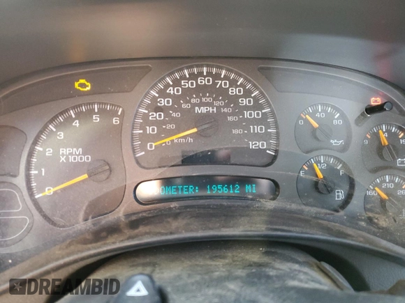 2004 Chevrolet Tahoe Z71 z VIN 1GNEK13Z34R296737, wystawiony jako Copart lot #55362805 z przebiegiem 195 612 mil mil oraz Szkoda całkowita • Salvage title. Historia ofert i sprzedaży dostępna na DreamBid. Obrazek 9.