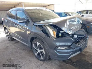 2017 Hyundai Tucson Value with VIN KM8J33A23HU472898, listed as a IAAI auction lot 41634205 with 81,690 mi miles. Bid and sale history available at carsss.com. Image 1.