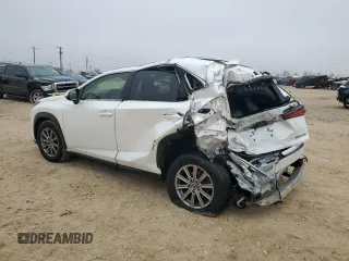 2020 Lexus NX 300 with VIN JTJAARBZ1L2176885, listed as a Copart auction lot 43062925 with 81,627 mi miles and Salvage title. Bid and sale history available at DreamBid. Image 2.