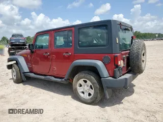 2012 Jeep Wrangler Unlimited Sport RHD with VIN 1C4BJWKG3CL230718, listed as a Copart auction lot 61789775 with Not provided miles and Clean title. Bid and sale history available at DreamBid. Image 2.