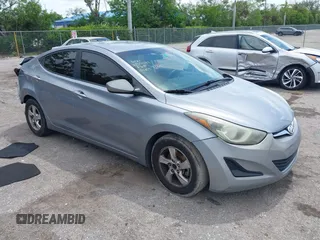 2015 Hyundai Elantra SE with VIN 5NPDH4AE2FH650181, listed as a IAAI auction lot 42681820 with 99,708 mi miles and . Bid and sale history available at DreamBid. Image 1.