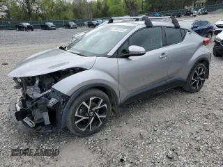 2019 Toyota C-HR XLE with VIN JTNKHMBX7K1048428, listed as a Copart auction lot 51943135 with 82,957 mi miles and Salvage Title. Bid and sale history available at carsss.com. Image 1.