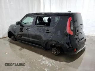 2017 Kia Soul + with VIN KNDJP3A55H7410808, listed as a Copart auction lot 87384054 with 93,790 mi miles and Non Repairable. Bid and sale history available at DreamBid. Image 2.