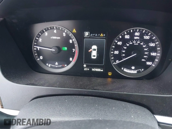 2016 Hyundai Sonata Sport with VIN 5NPE34AF2GH434361, listed as a IAAI auction lot 41223412 with 147,600 mi miles and . Bid and sale history available at DreamBid. Image 7.
