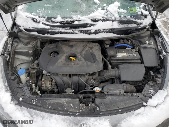 2016 Kia Forte 5-Door LX with VIN KNAFK5A86G5622540, listed as a Copart auction lot 45663255 with 104,753 mi miles and Salvage Title. Bid and sale history available at carsss.com. Image 11.