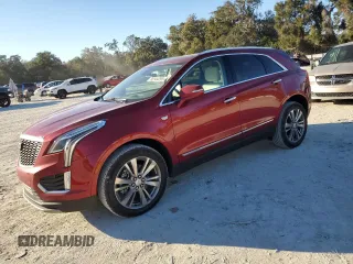 2023 Cadillac XT5 FWD Premium Luxury with VIN 1GYKNCRS9PZ227140, listed as a Copart auction lot 88144265 with 14,531 mi miles and Salvage Title. Bid and sale history available at carsss.com. Image 1.