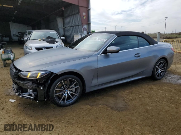 2025 BMW 4 Series 430i xDrive with VIN WBA53DB00SCS31044, listed as a Copart auction lot 42434605 with 19,790 mi miles and Clean Title. Bid and sale history available at DreamBid. Image 1.