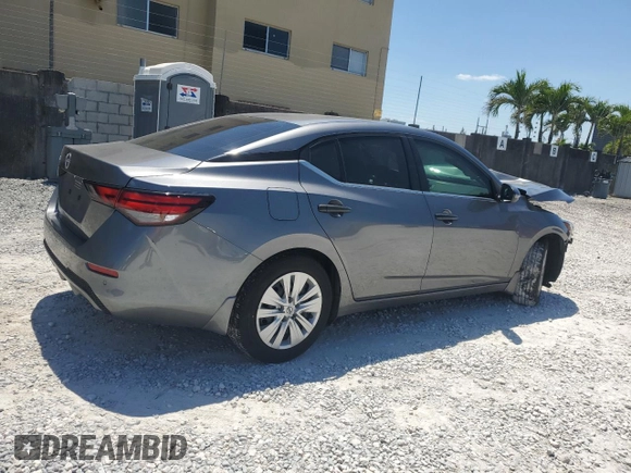 2024 Nissan Sentra S with VIN 3N1AB8BV4RY208717, listed as a Copart auction lot 52950405 with 8,414 mi miles and Non Repairable. Bid and sale history available at DreamBid. Image 3.