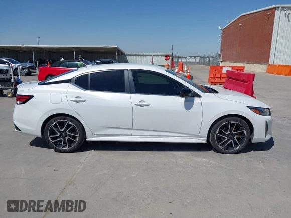2024 Nissan Sentra SR with VIN 3N1AB8DV1RY382998, listed as a IAAI auction lot 41836166 with 9,947 mi miles. Bid and sale history available at carsss.com. Image 13.