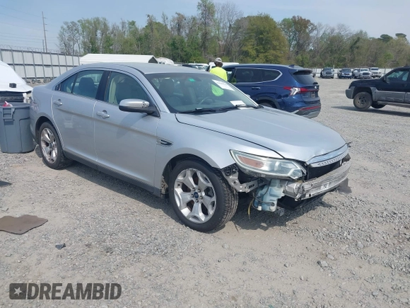 2010 Ford Taurus SEL with VIN 1FAHP2EW7AG116494, listed as a IAAI auction lot 41890530 with 220,538 mi miles and . Bid and sale history available at carsss.com. Image 1.