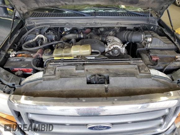 2001 Ford F-350 XL with VIN 1FTSX31F41EB20123, listed as a Copart auction lot 46941455 with 468,792 mi miles and Salvage Title. Bid and sale history available at DreamBid. Image 11.