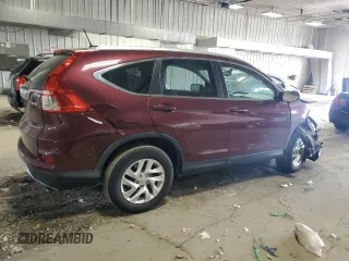 2015 Honda CR-V EX-L with VIN 5J6RM4H73FL089777, listed as a Copart auction lot 51011385 with 0 mi miles and Non Repairable. Bid and sale history available at carsss.com. Image 3.
