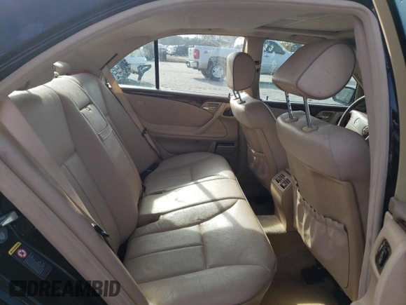 2002 Mercedes-Benz E-Class with VIN WDBJF65J62B449731, listed as a Copart auction lot 41683715 with 178,877 mi miles and Salvage Title. Bid and sale history available at carsss.com. Image 10.