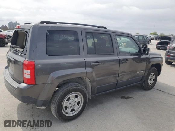 2017 Jeep Patriot Sport with VIN 1C4NJPBA0HD149840, listed as a Copart auction lot 51136865 with 183,897 mi miles and Salvage Title. Bid and sale history available at carsss.com. Image 3.