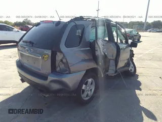 2009 Kia Sportage LX with VIN KNDJE723X97633888, listed as a IAAI auction lot 41362964 with Not Provided miles. Bid and sale history available at carsss.com. Image 4.