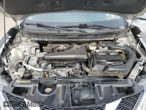 2015 Nissan Rogue SV with VIN KNMAT2MVXFP570343, listed as a Copart auction lot 53054755 with 190,035 mi miles and Clean Title. Bid and sale history available at carsss.com. Image 12.
