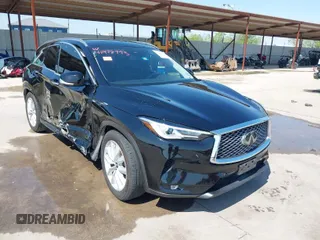 2019 Infiniti QX50 Essential z VIN 3PCAJ5M15KF112850, wystawiony jako IAAI lot #41978793 z przebiegiem 144 837 mil mil oraz . Historia ofert i sprzedaży dostępna na DreamBid. Obrazek 1.