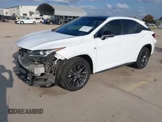 2017 Lexus RX with VIN 2T2BGMCAXHC012458, listed as a IAAI auction lot 41515915 with 127,709 mi miles. Bid and sale history available at carsss.com. Image 18.