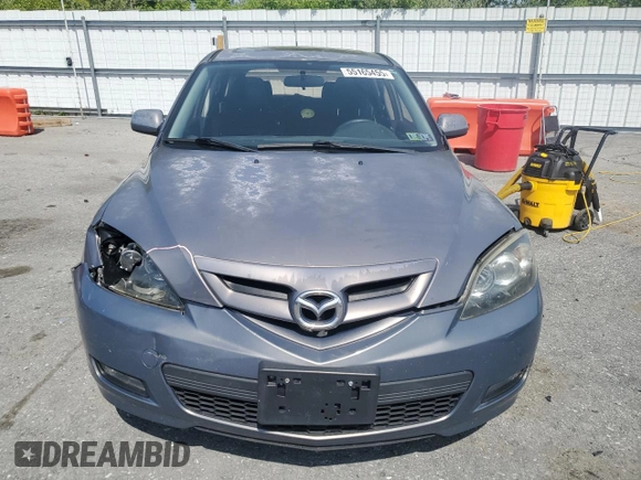 2008 Mazda 3 s GT *Ltd Avail* with VIN JM1BK344781793370, listed as a Copart auction lot 55165455 with 144,623 mi miles and Salvage Title. Bid and sale history available at carsss.com. Image 5.