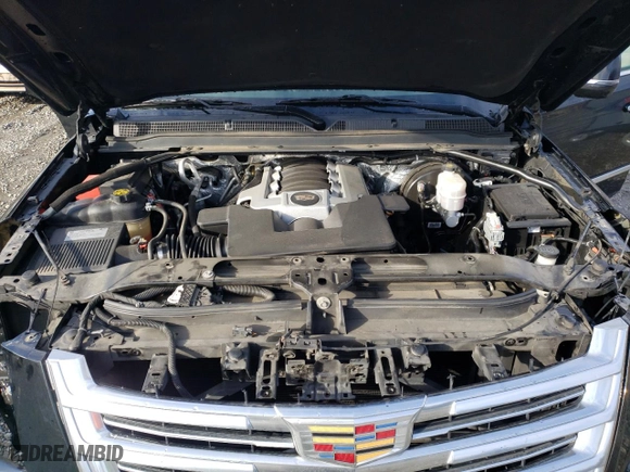 2017 Cadillac Escalade Platinum with VIN 1GYS4DKJ0HR271118, listed as a Copart auction lot 44752175 with 91,223 mi miles and Salvage Title. Bid and sale history available at carsss.com. Image 12.