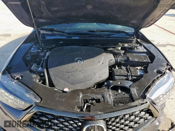 2018 Acura TLX w/A-SPEC Pkg with VIN 19UUB2F69JA010803, listed as a Copart auction lot 54090365 with 96,961 mi miles and Salvage title. Bid and sale history available at DreamBid. Image 11.