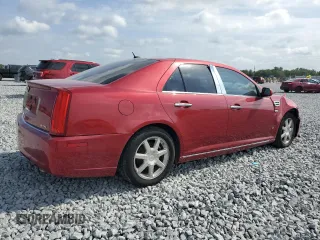 2008 Cadillac STS with VIN 1G6DC67A380113823, listed as a Copart auction lot 52048015 with 94,800 mi miles and Salvage Title. Bid and sale history available at carsss.com. Image 3.