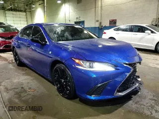 2021 Lexus ES with VIN 58AHZ1B12MU093532, listed as a Copart auction lot 43838425 with 38,430 mi miles and Salvage Title. Bid and sale history available at carsss.com. Image 13.