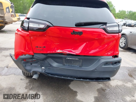 2018 Jeep Cherokee Limited z VIN 1C4PJMDB4JD602540, wystawiony jako IAAI lot #42100732 z przebiegiem 84 567 mil mil oraz . Historia ofert i sprzedaży dostępna na DreamBid. Obrazek 6.