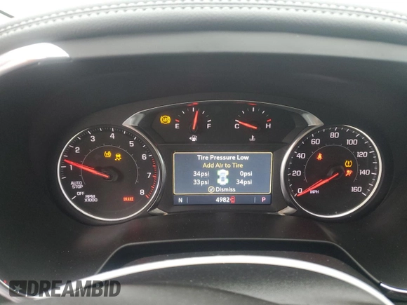2024 Chevrolet Blazer LT z VIN 3GNKBCR43RS137604, wystawiony jako Copart lot #48540695 z przebiegiem 4 982 mil mil oraz Nie do naprawy • Non repairable. Historia ofert i sprzedaży dostępna na DreamBid. Obrazek 9.