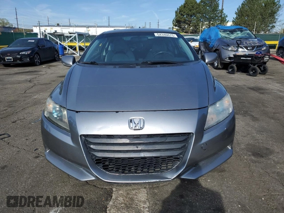 2012 Honda CR-Z EX with VIN JHMZF1D62CS003452, listed as a Copart auction lot 54346675 with 121,727 mi miles and Salvage Title. Bid and sale history available at DreamBid. Image 5.