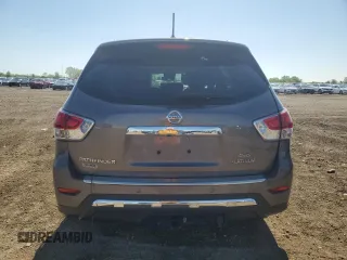2014 Nissan Pathfinder Platinum with VIN 5N1AR2MM0EC708740, listed as a Copart auction lot 58331805 with Not provided miles and Salvage title. Bid and sale history available at DreamBid. Image 6.