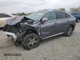 2013 Lexus RX 350 with VIN 2T2ZK1BA6DC116842, listed as a Copart auction lot 53056845 with 128,795 mi miles and Salvage Title. Bid and sale history available at carsss.com. Image 1.