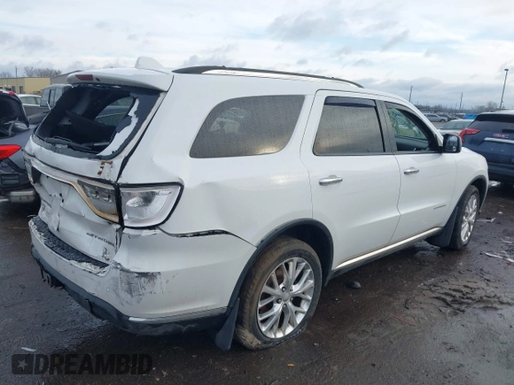 2014 Dodge Durango Citadel with VIN 1C4RDJEG0EC476018, listed as a IAAI auction lot 41212456 with 154,929 mi miles and . Bid and sale history available at DreamBid. Image 4.