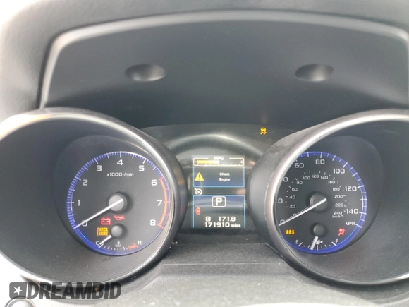 2016 Subaru Legacy Premium with VIN 4S3BNBC63G3040409, listed as a Copart auction lot 60230125 with 171,910 mi miles and Salvage title. Bid and sale history available at DreamBid. Image 9.