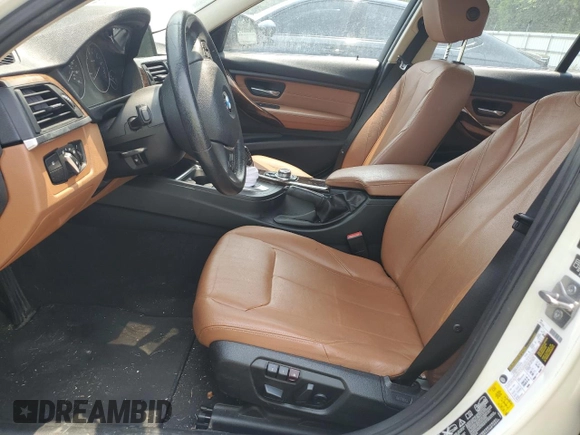 2013 BMW 3 Series 328i xDrive with VIN WBA3B5C55DF592149, listed as a Copart auction lot 59228605 with Not provided miles and Salvage title. Bid and sale history available at DreamBid. Image 7.