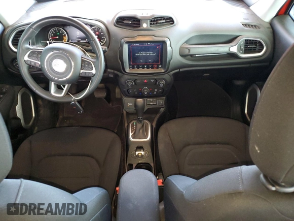 2018 Jeep Renegade Altitude with VIN ZACCJBBB9JPH96697, listed as a Copart auction lot 51349565 with 61,378 mi miles and Salvage title. Bid and sale history available at DreamBid. Image 8.