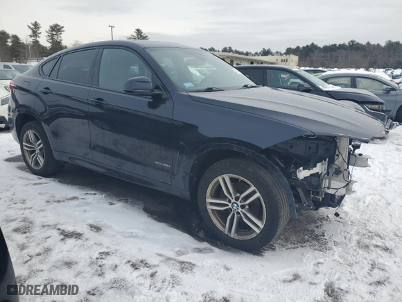 2018 BMW X6 xDrive35i with VIN 5UXKU2C54J0Z62687, listed as a Copart auction lot 44973395 with 73,457 mi miles and Salvage Title. Bid and sale history available at carsss.com. Image 4.