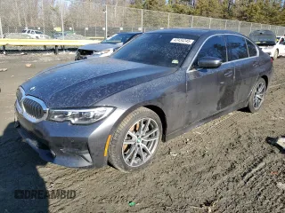 2019 BMW 3 Series 330i with VIN WBA5R1C53KFH14472, listed as a Copart auction lot 42434245 with Not Provided miles and Salvage Title. Bid and sale history available at DreamBid. Image 1.