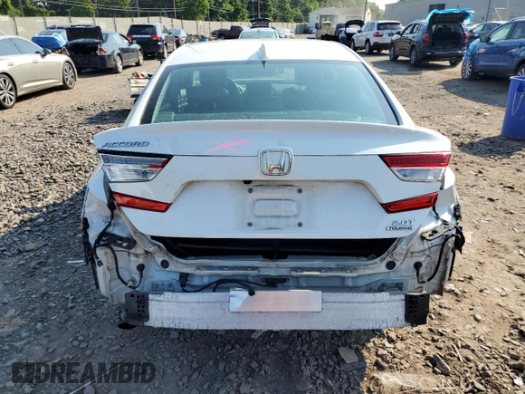 2020 Honda Accord Touring with VIN 1HGCV2F93LA005306, listed as a Copart auction lot 64922215 with 50,447 mi miles and Salvage title. Bid and sale history available at DreamBid. Image 6.
