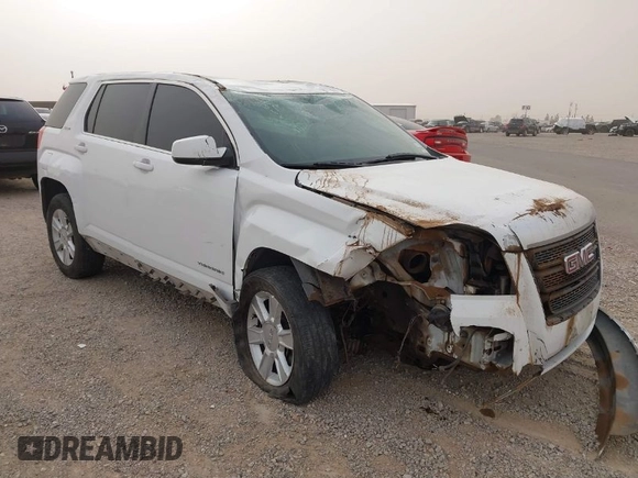 2011 GMC Terrain SLE-2 with VIN 2CTALSECXB6336828, listed as a IAAI auction lot 41721702 with 213,424 mi miles. Bid and sale history available at carsss.com. Image 1.