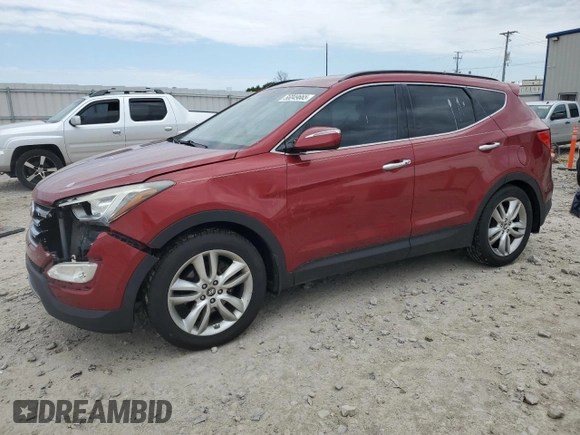 2013 Hyundai Santa Fe Sport z VIN 5XYZU3LA5DG024375, wystawiony jako Copart lot #56049665 z przebiegiem 140 609 mil mil oraz Nie do naprawy • Non repairable. Historia ofert i sprzedaży dostępna na DreamBid. Obrazek 1.