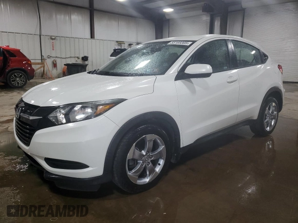 2018 Honda HR-V LX with VIN 3CZRU6H32JM722995, listed as a Copart auction lot 55169305 with 28,425 mi miles and Salvage Title. Bid and sale history available at carsss.com. Image 1.