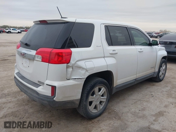 2016 GMC Terrain SLE with VIN 2GKALMEK5G6346211, listed as a IAAI auction lot 41260113 with 28,229 mi miles and . Bid and sale history available at carsss.com. Image 4.