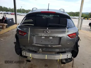2017 Infiniti QX70 z VIN JN8CS1MW7HM412159, wystawiony jako Copart lot #55269885 z przebiegiem 154 675 mil mil oraz Szkoda całkowita • Salvage title. Historia ofert i sprzedaży dostępna na DreamBid. Obrazek 6.